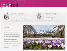 Tablet Screenshot of journalverlag.com